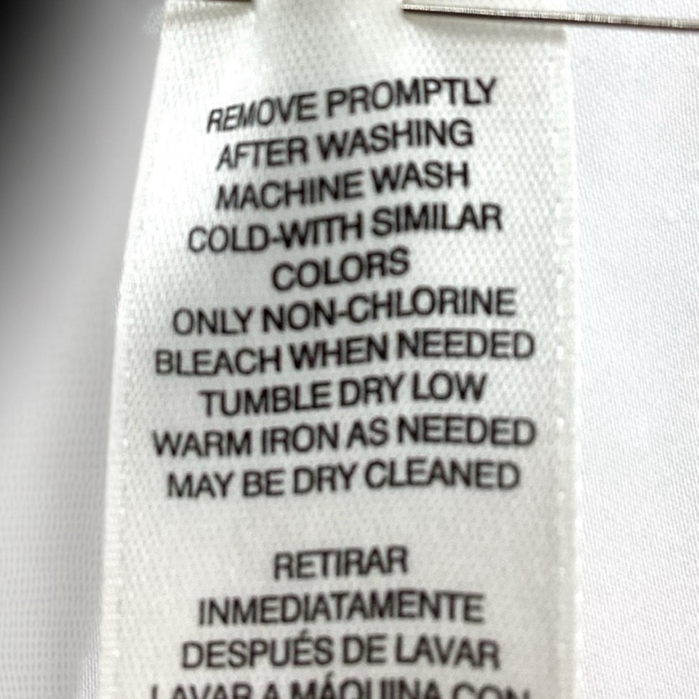 Chico's White Button Down Shirt - Picture 9 of 13